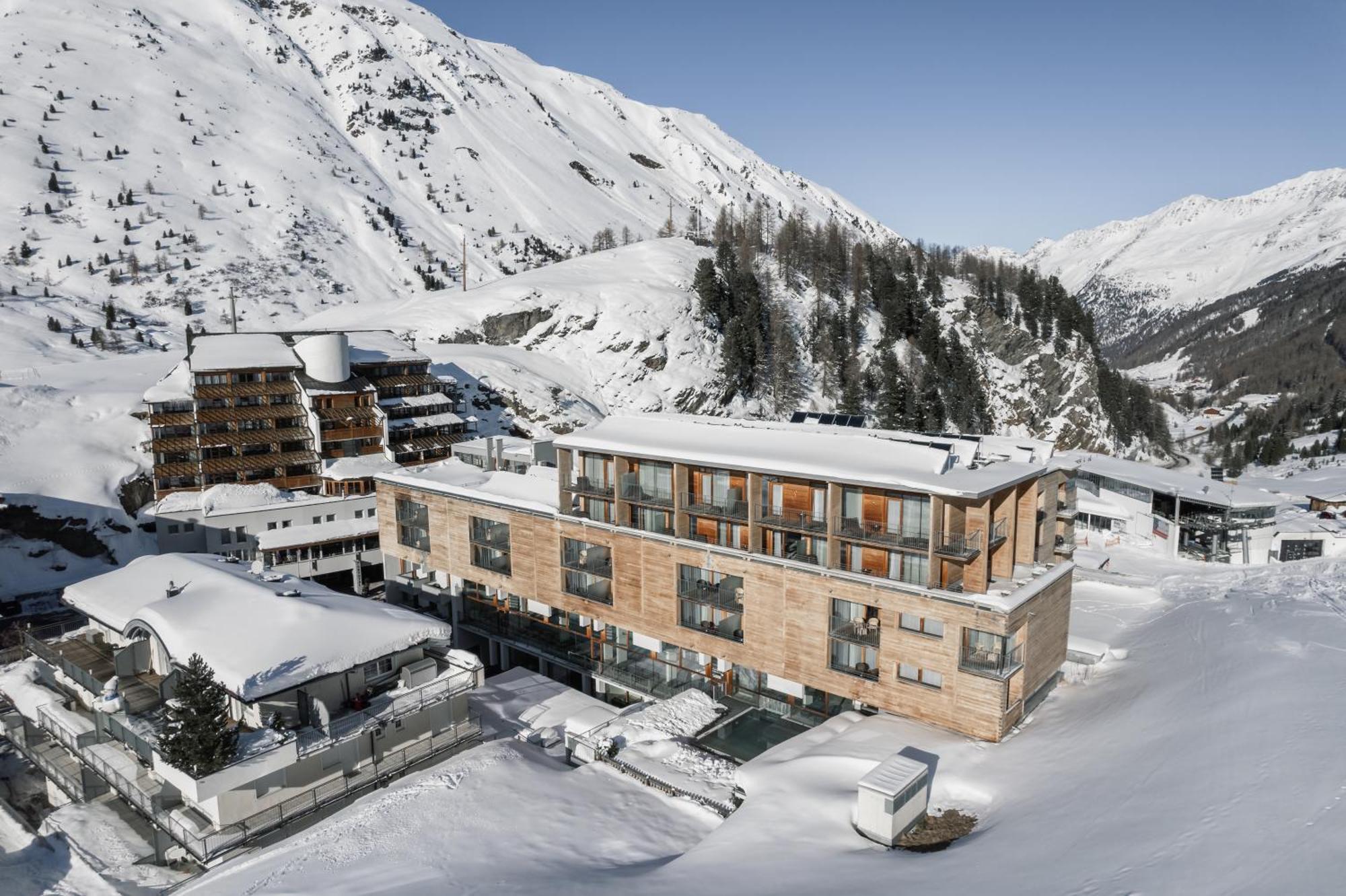 Hotel The Crystal Vaya Unique Obergurgl Zewnętrze zdjęcie